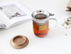泡茶濾網玻璃杯